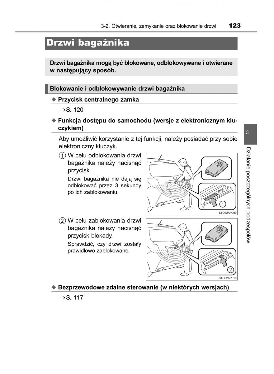 Toyota Yaris III 3 owners manual instrukcja obslugi / page 123