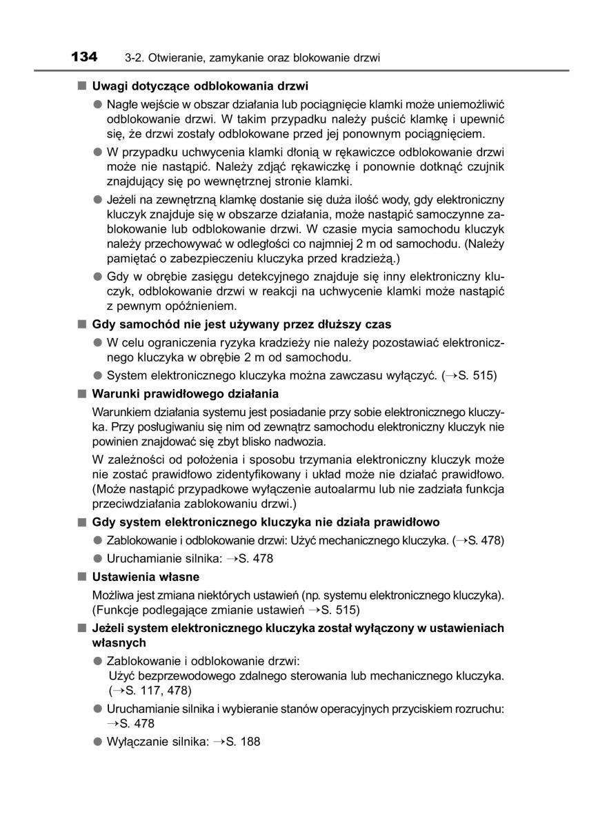 Toyota Yaris III 3 owners manual instrukcja obslugi / page 134