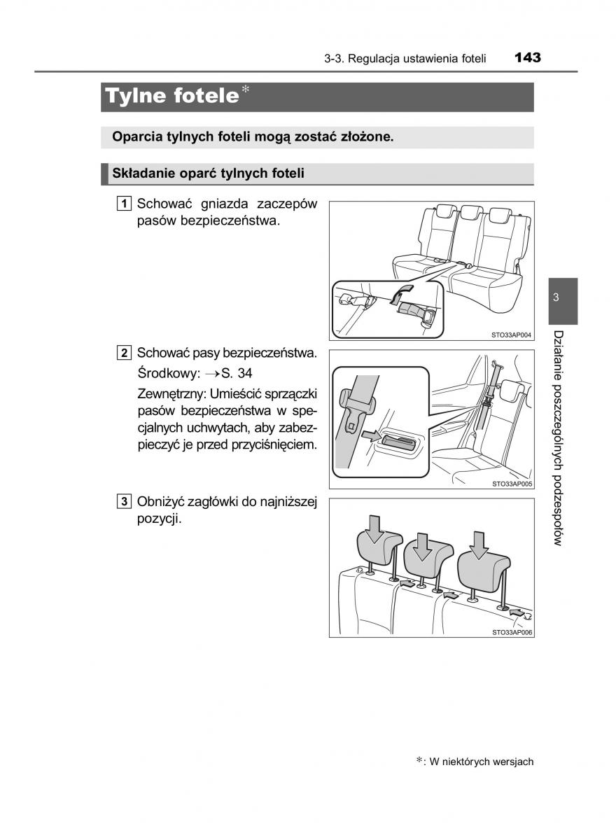 Toyota Yaris III 3 owners manual instrukcja obslugi / page 143