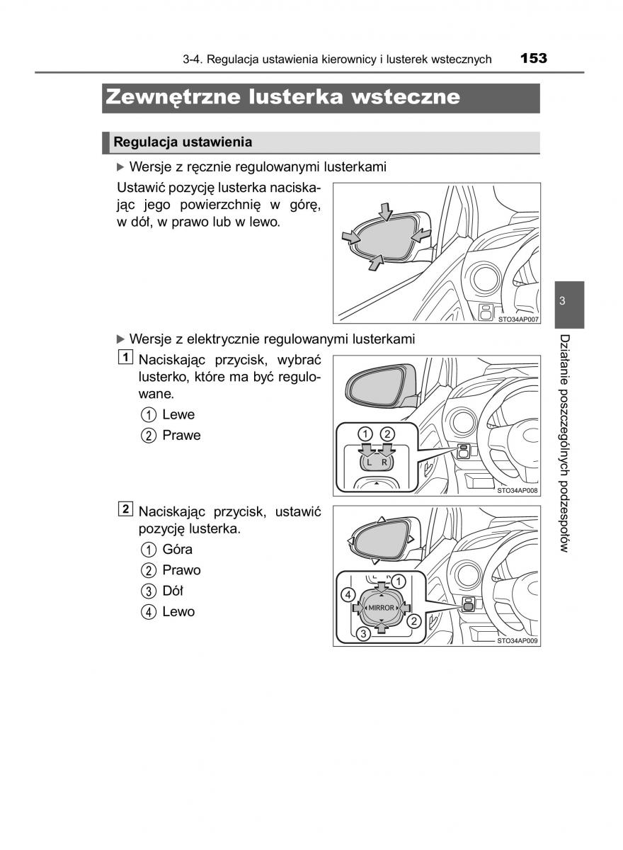 Toyota Yaris III 3 owners manual instrukcja obslugi / page 153