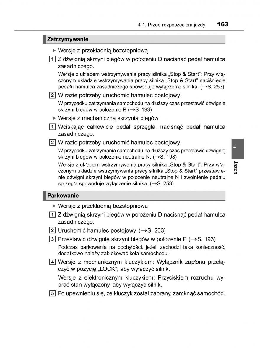 Toyota Yaris III 3 owners manual instrukcja obslugi / page 163