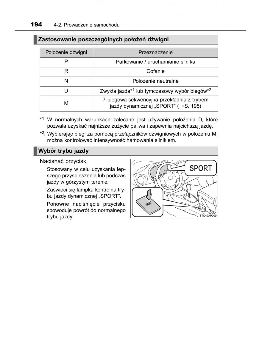 Toyota Yaris III 3 owners manual instrukcja obslugi / page 194