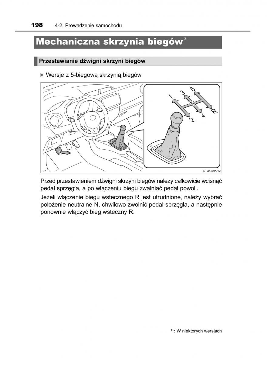 Toyota Yaris III 3 owners manual instrukcja obslugi / page 198