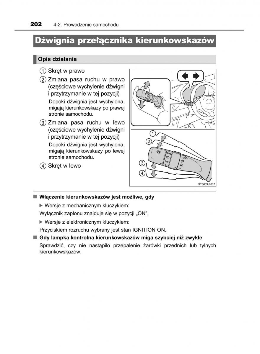 Toyota Yaris III 3 owners manual instrukcja obslugi / page 202