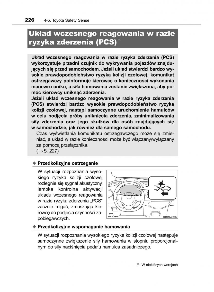 Toyota Yaris III 3 owners manual instrukcja obslugi / page 226