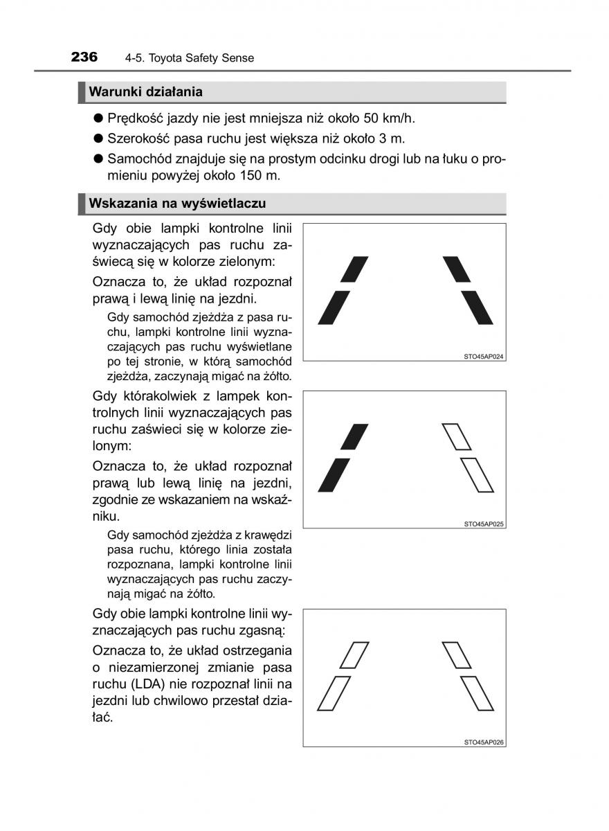 Toyota Yaris III 3 owners manual instrukcja obslugi / page 236