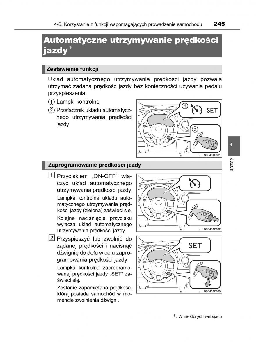 Toyota Yaris III 3 owners manual instrukcja obslugi / page 245