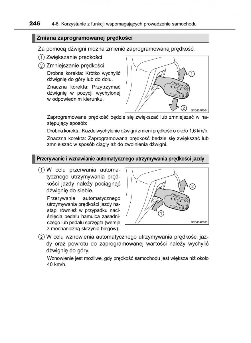 Toyota Yaris III 3 owners manual instrukcja obslugi / page 246