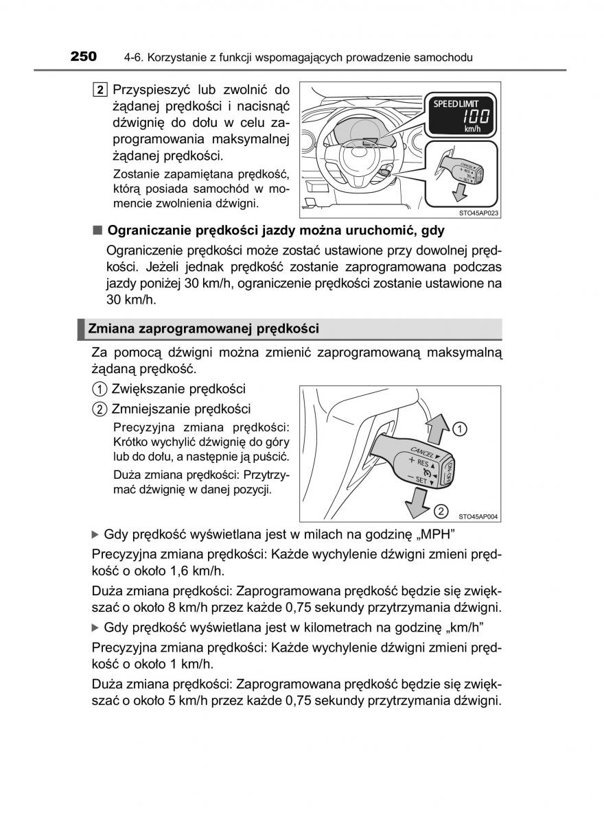 Toyota Yaris III 3 owners manual instrukcja obslugi / page 250