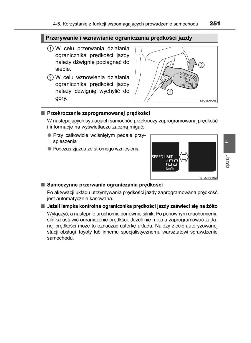 Toyota Yaris III 3 owners manual instrukcja obslugi / page 251