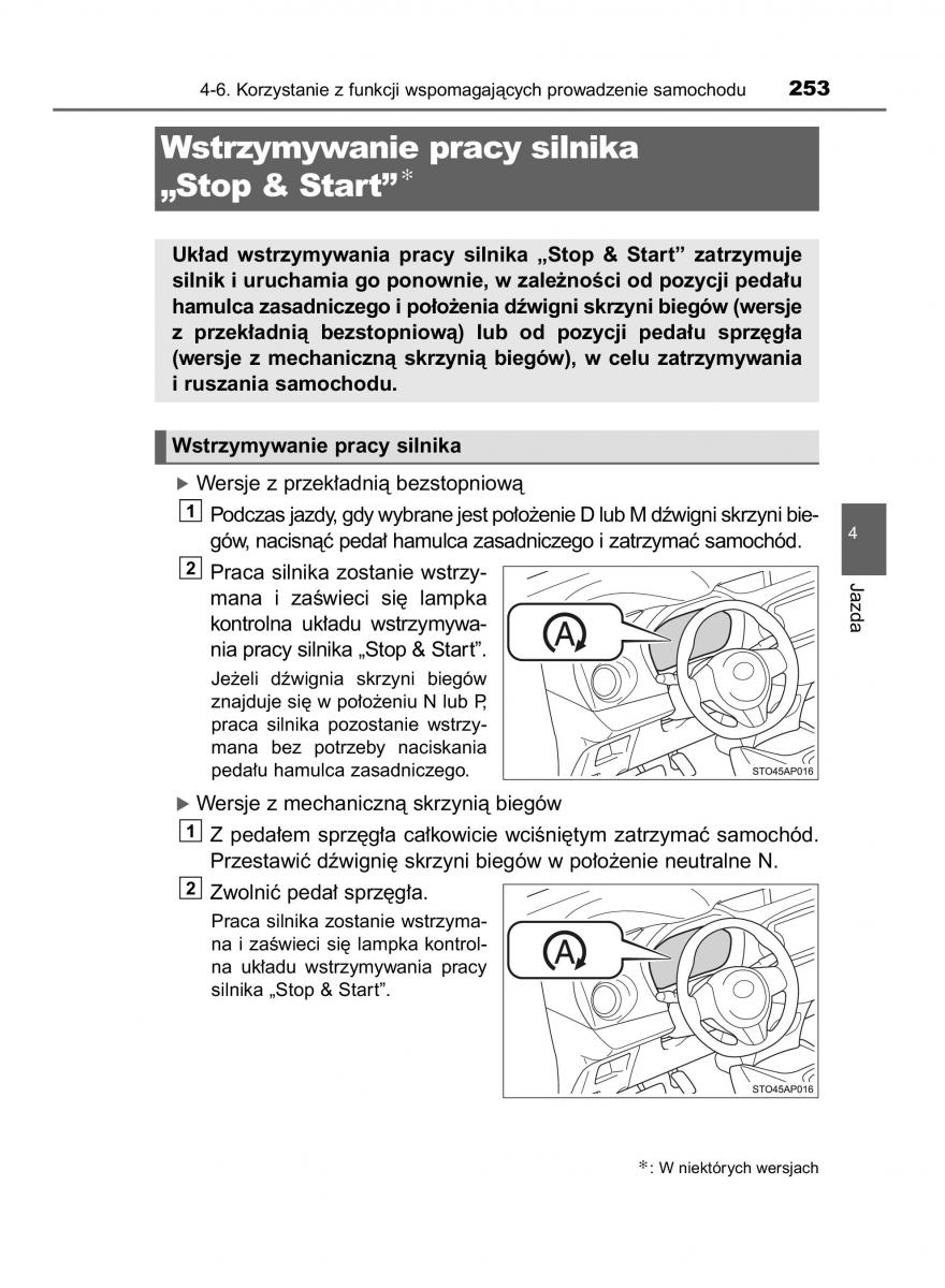 Toyota Yaris III 3 owners manual instrukcja obslugi / page 253