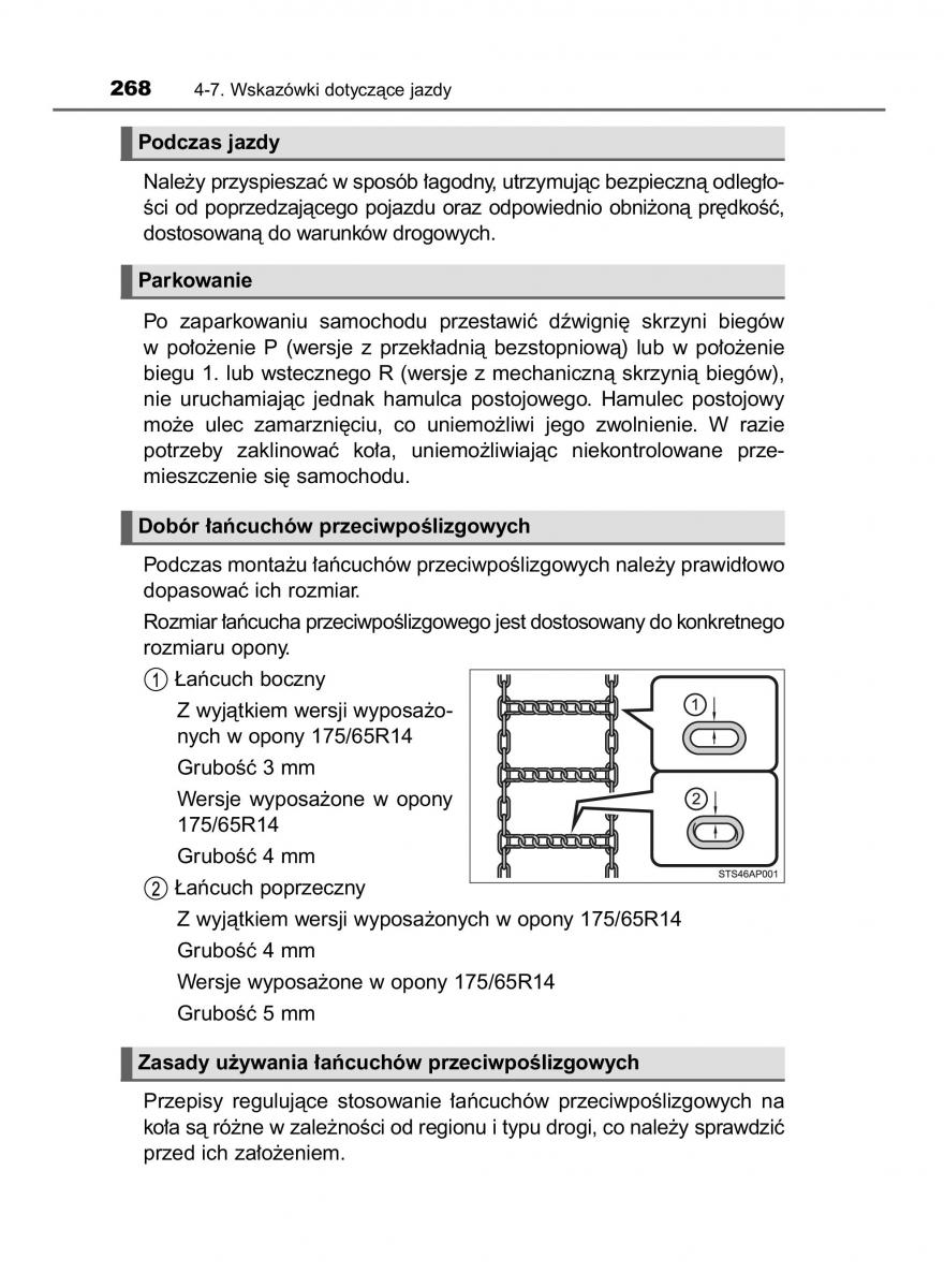 Toyota Yaris III 3 owners manual instrukcja obslugi / page 268