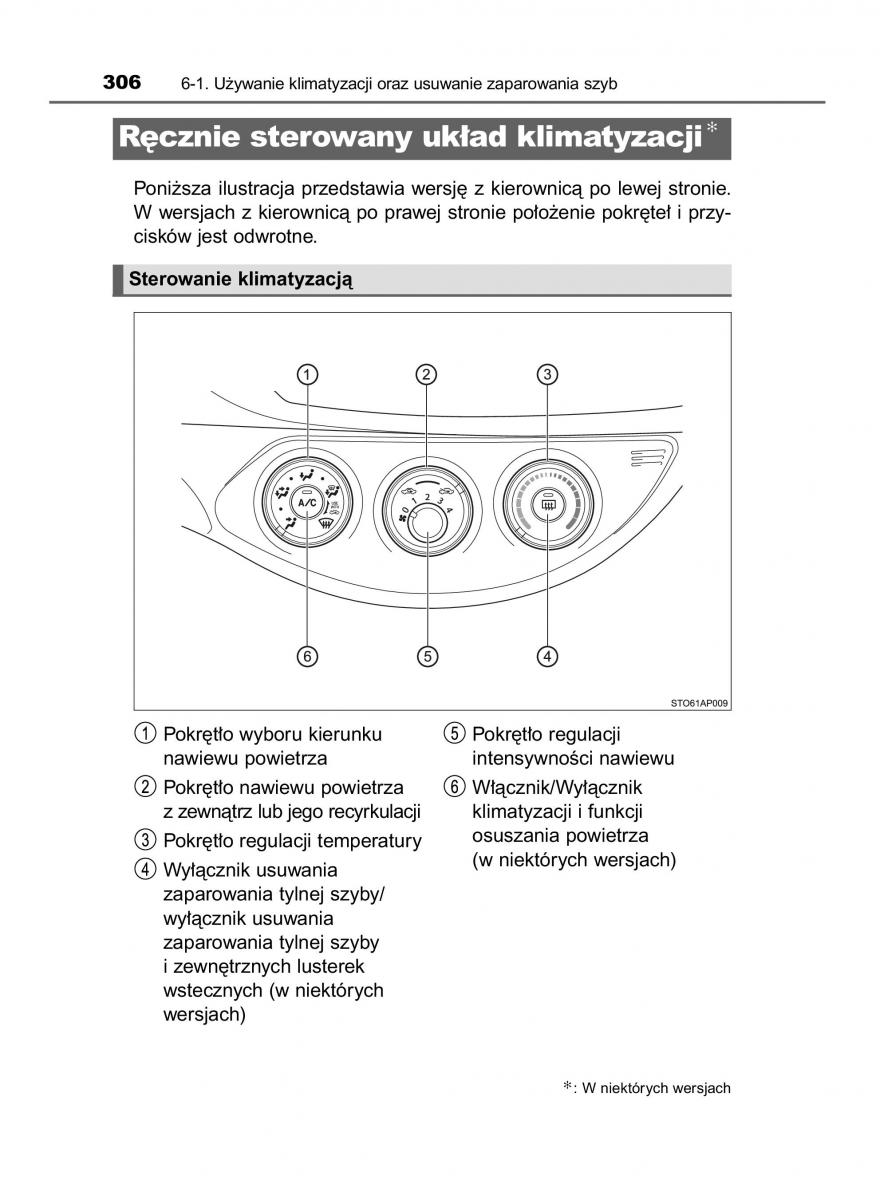 Toyota Yaris III 3 owners manual instrukcja obslugi / page 306