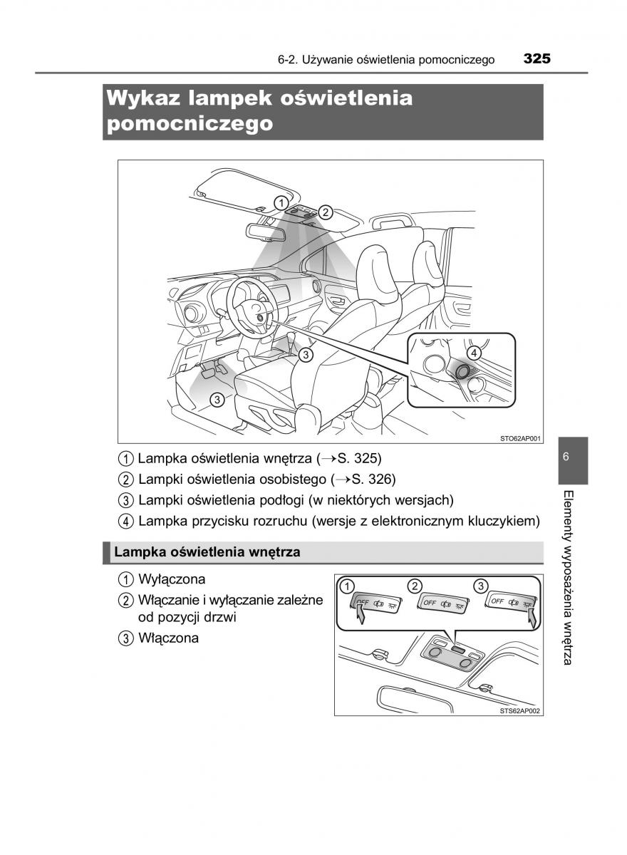 Toyota Yaris III 3 owners manual instrukcja obslugi / page 325