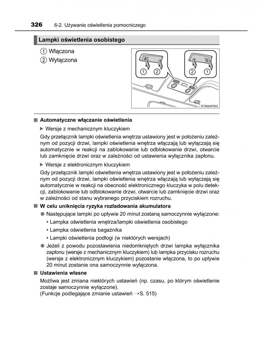 Toyota Yaris III 3 owners manual instrukcja obslugi / page 326