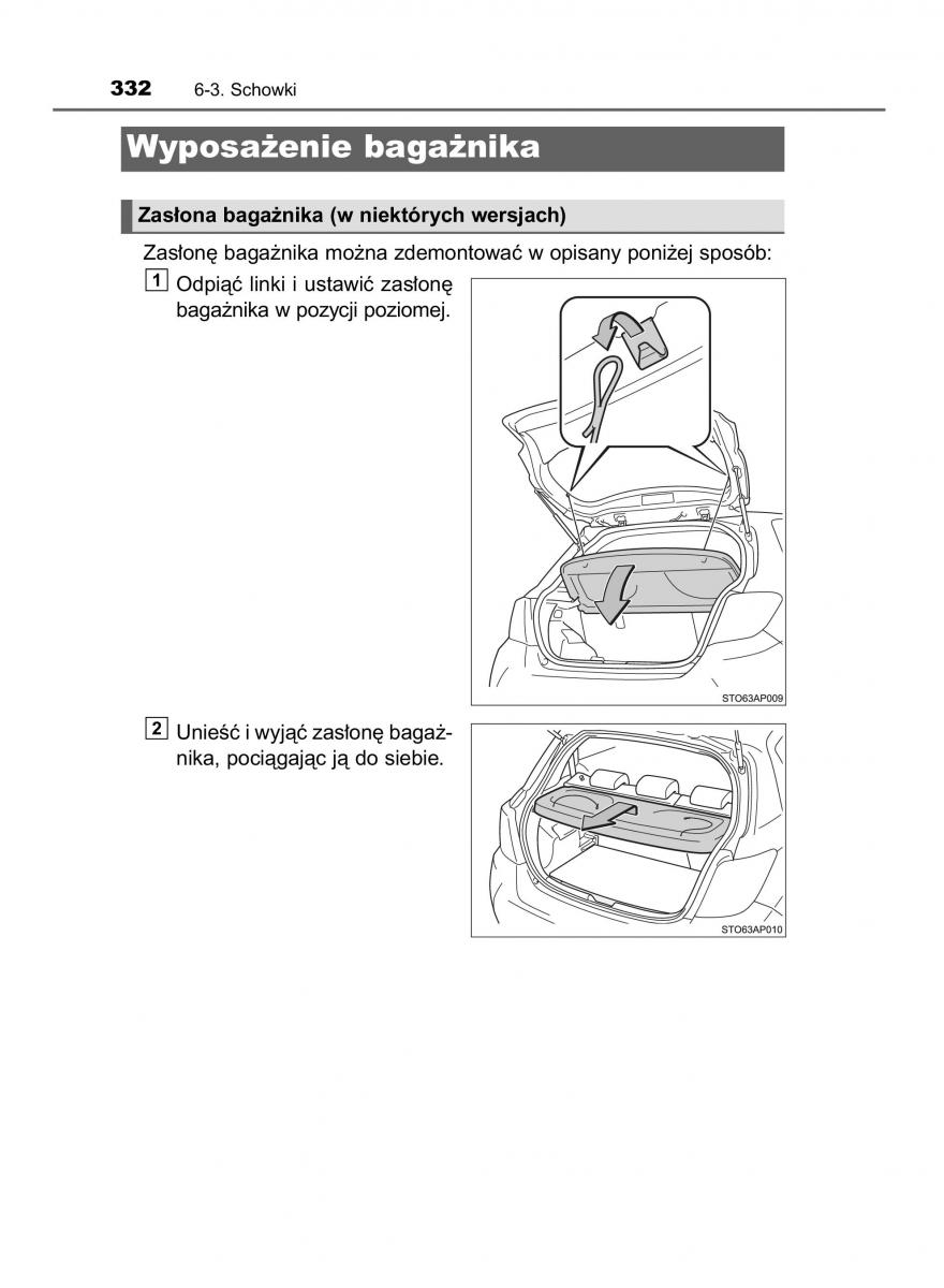 Toyota Yaris III 3 owners manual instrukcja obslugi / page 332