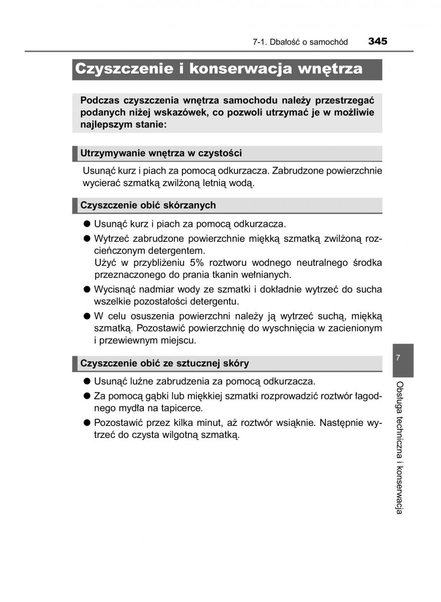 Toyota Yaris III 3 owners manual instrukcja obslugi / page 345