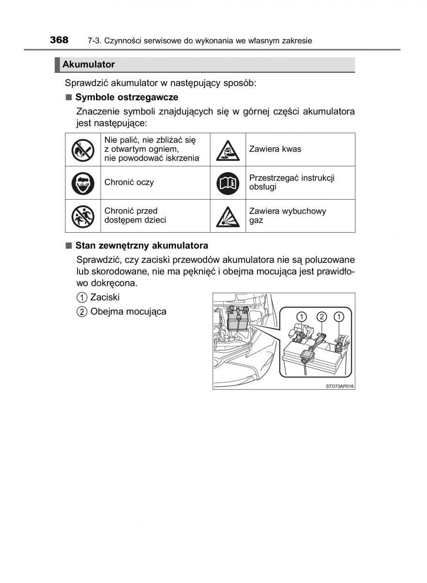 Toyota Yaris III 3 owners manual instrukcja obslugi / page 368