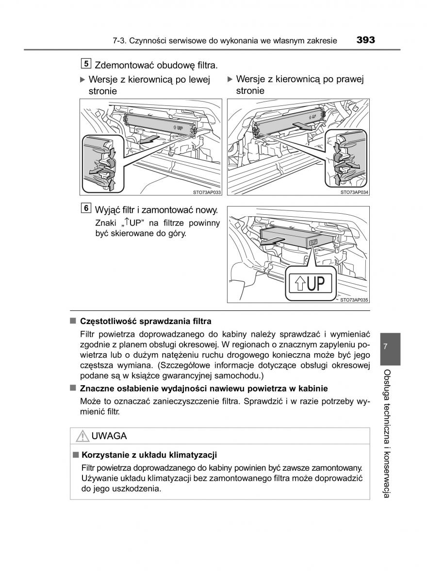 Toyota Yaris III 3 owners manual instrukcja obslugi / page 393