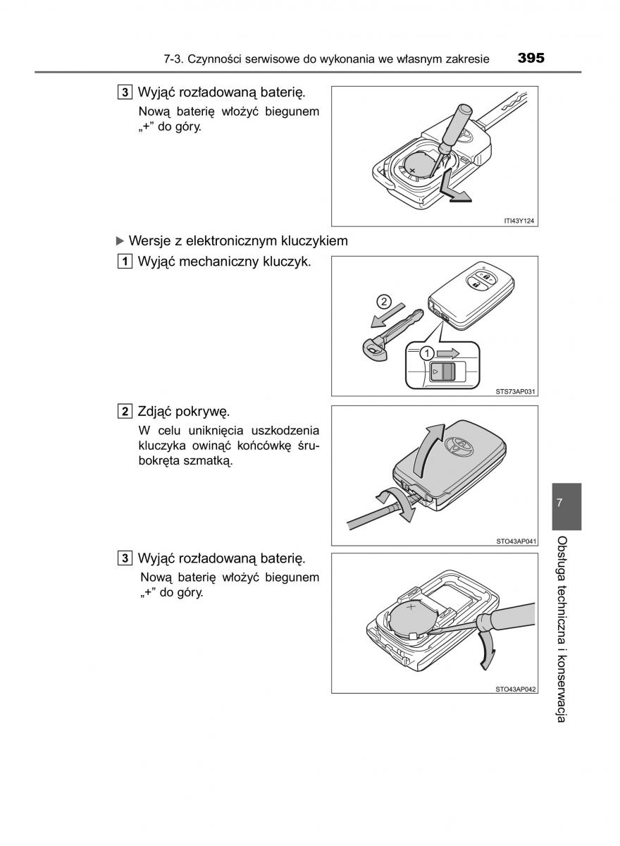 Toyota Yaris III 3 owners manual instrukcja obslugi / page 395