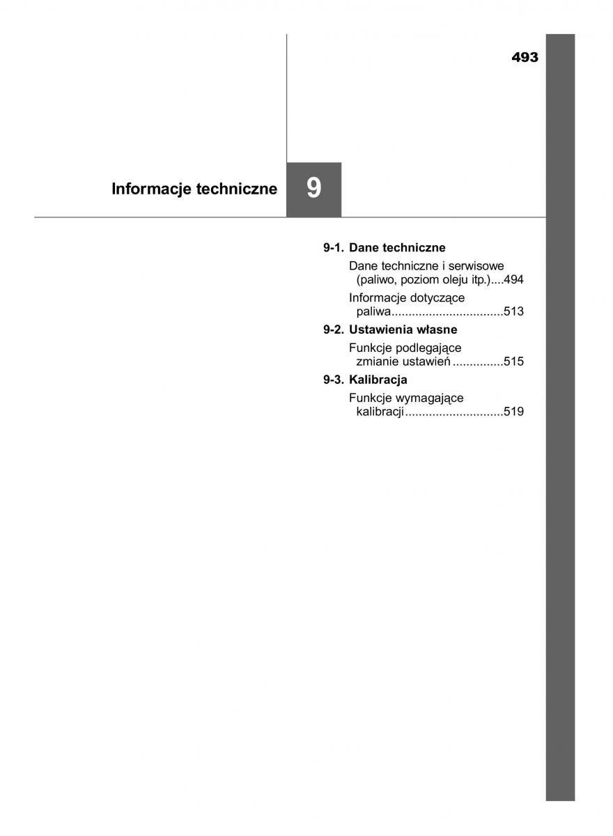 Toyota Yaris III 3 owners manual instrukcja obslugi / page 493