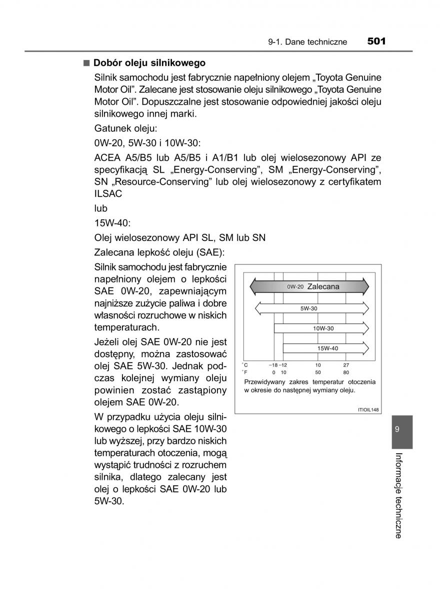 Toyota Yaris III 3 owners manual instrukcja obslugi / page 501