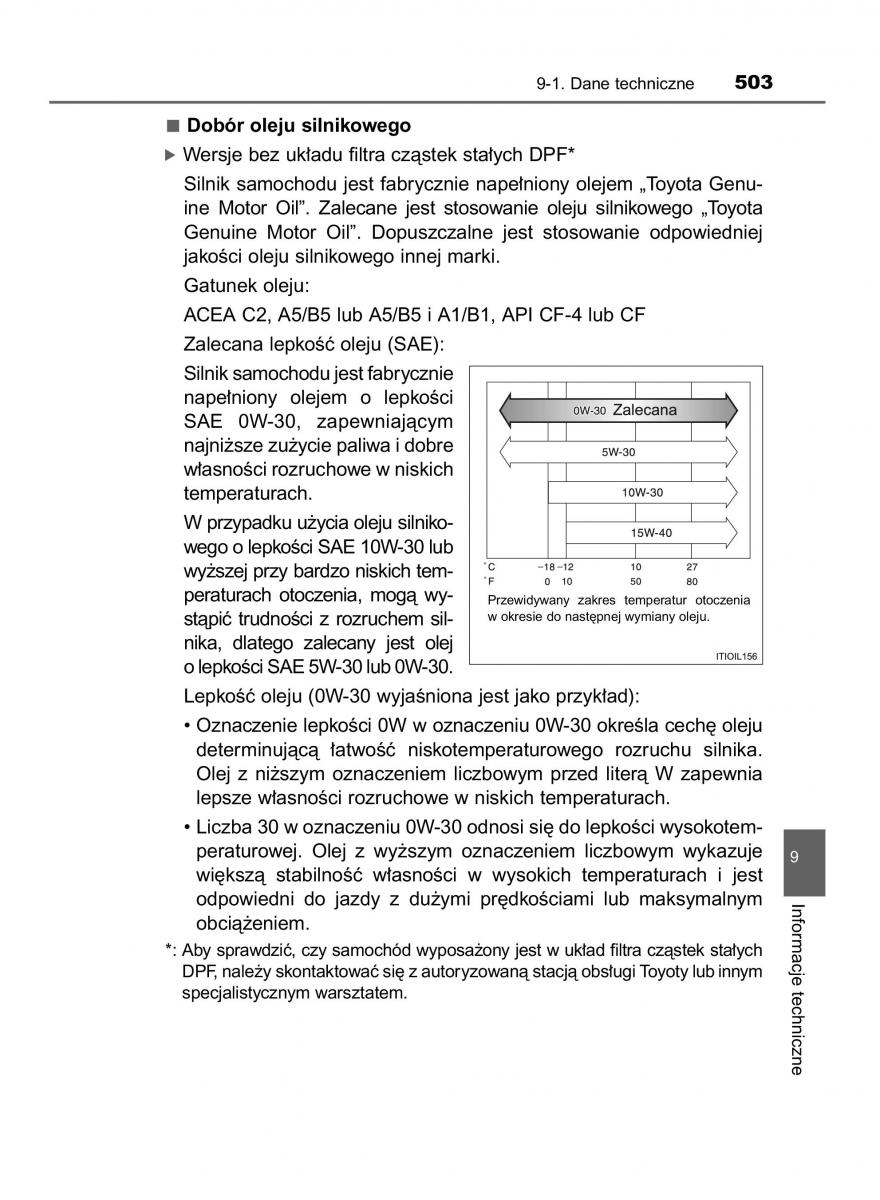 Toyota Yaris III 3 owners manual instrukcja obslugi / page 503