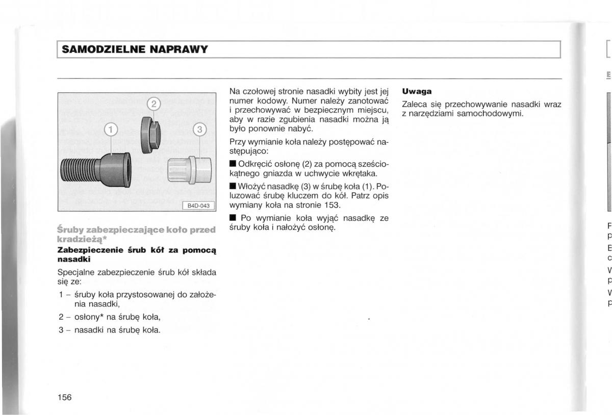 Audi A3 I 1 instrukcja obslugi / page 55