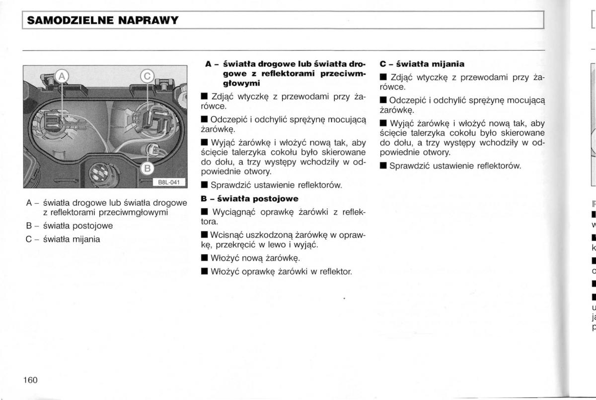 Audi A3 I 1 instrukcja obslugi / page 59