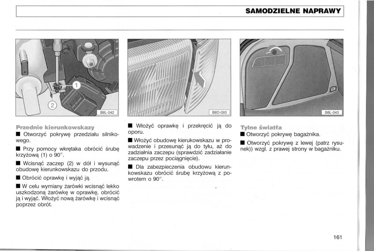 Audi A3 I 1 instrukcja obslugi / page 60