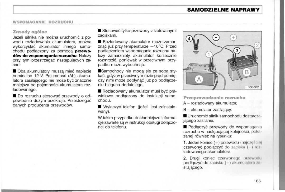 Audi A3 I 1 instrukcja obslugi / page 62