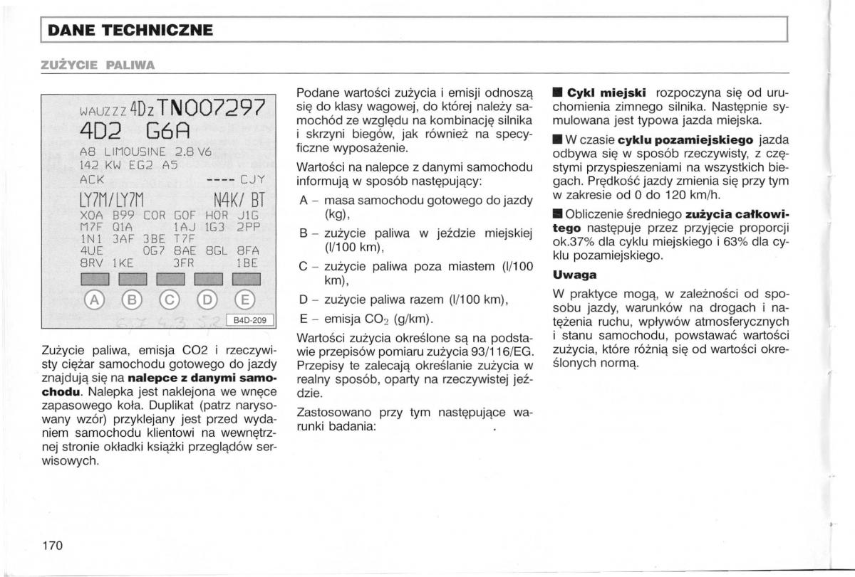 Audi A3 I 1 instrukcja obslugi / page 69