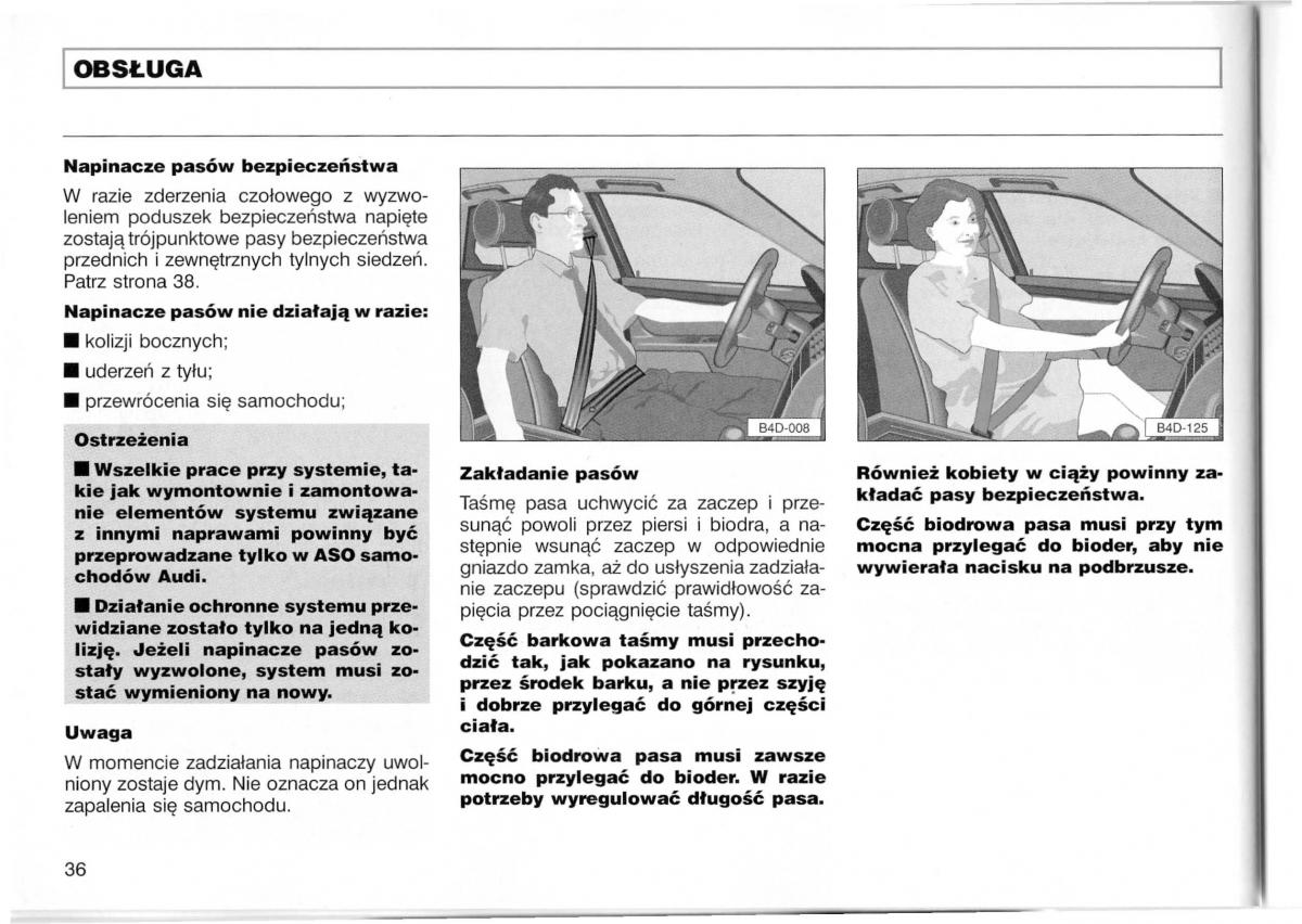 Audi A3 I 1 instrukcja obslugi / page 83