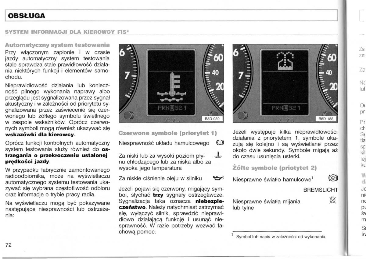 Audi A3 I 1 instrukcja obslugi / page 119