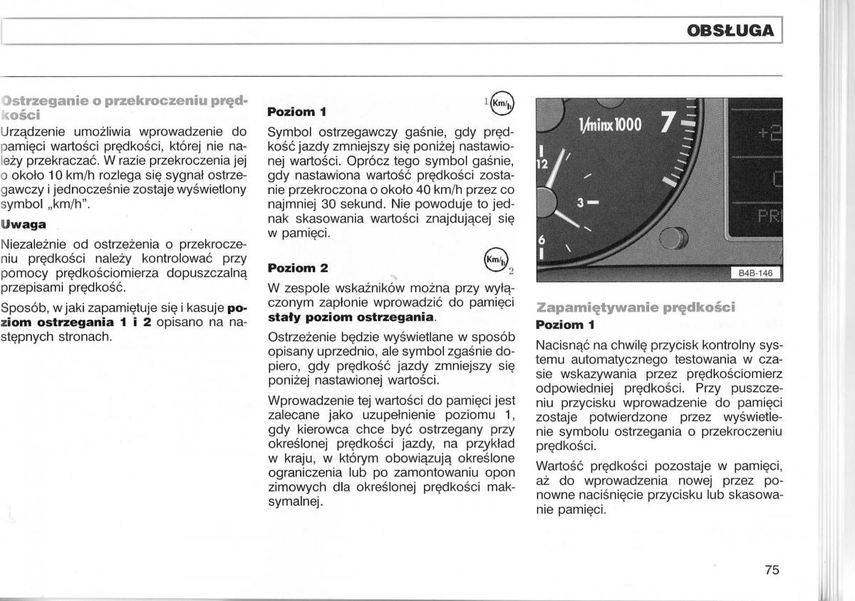 Audi A3 I 1 instrukcja obslugi / page 122