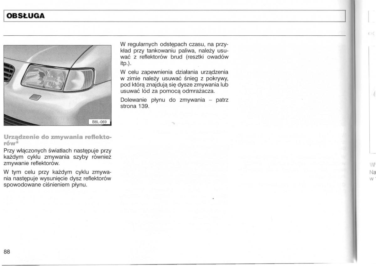 Audi A3 I 1 instrukcja obslugi / page 135