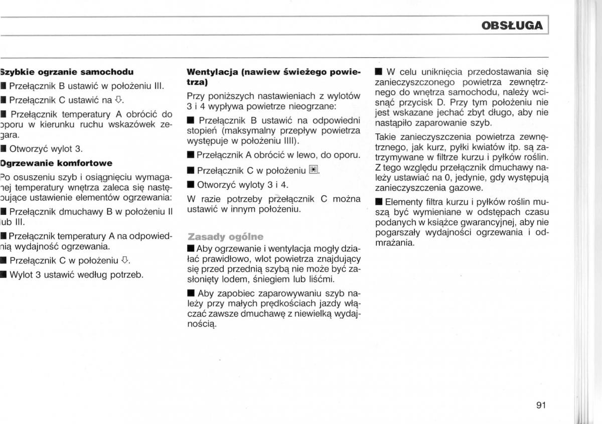 Audi A3 I 1 instrukcja obslugi / page 138