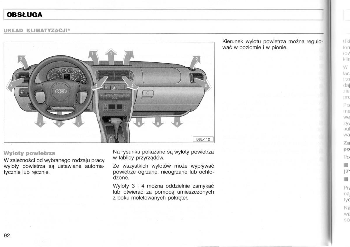 Audi A3 I 1 instrukcja obslugi / page 139