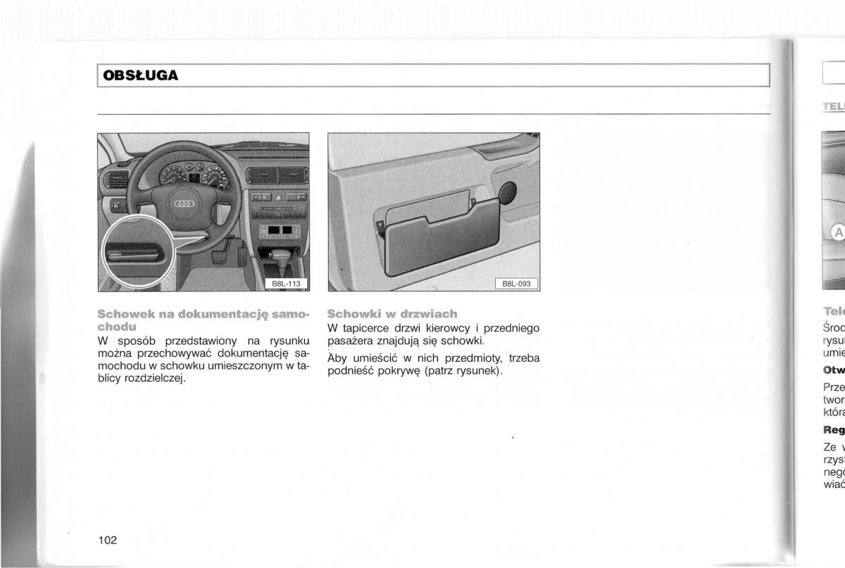 Audi A3 I 1 instrukcja obslugi / page 149