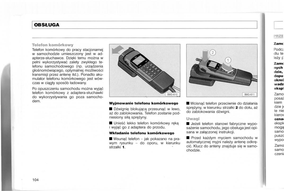 Audi A3 I 1 instrukcja obslugi / page 151