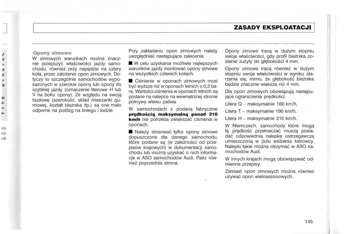 Audi A3 I 1 instrukcja obslugi / page 44