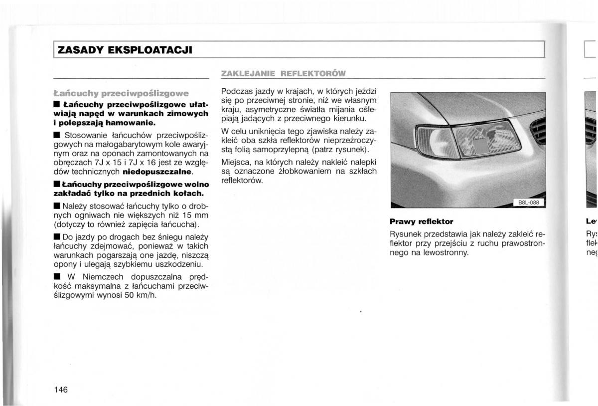 Audi A3 I 1 instrukcja obslugi / page 45