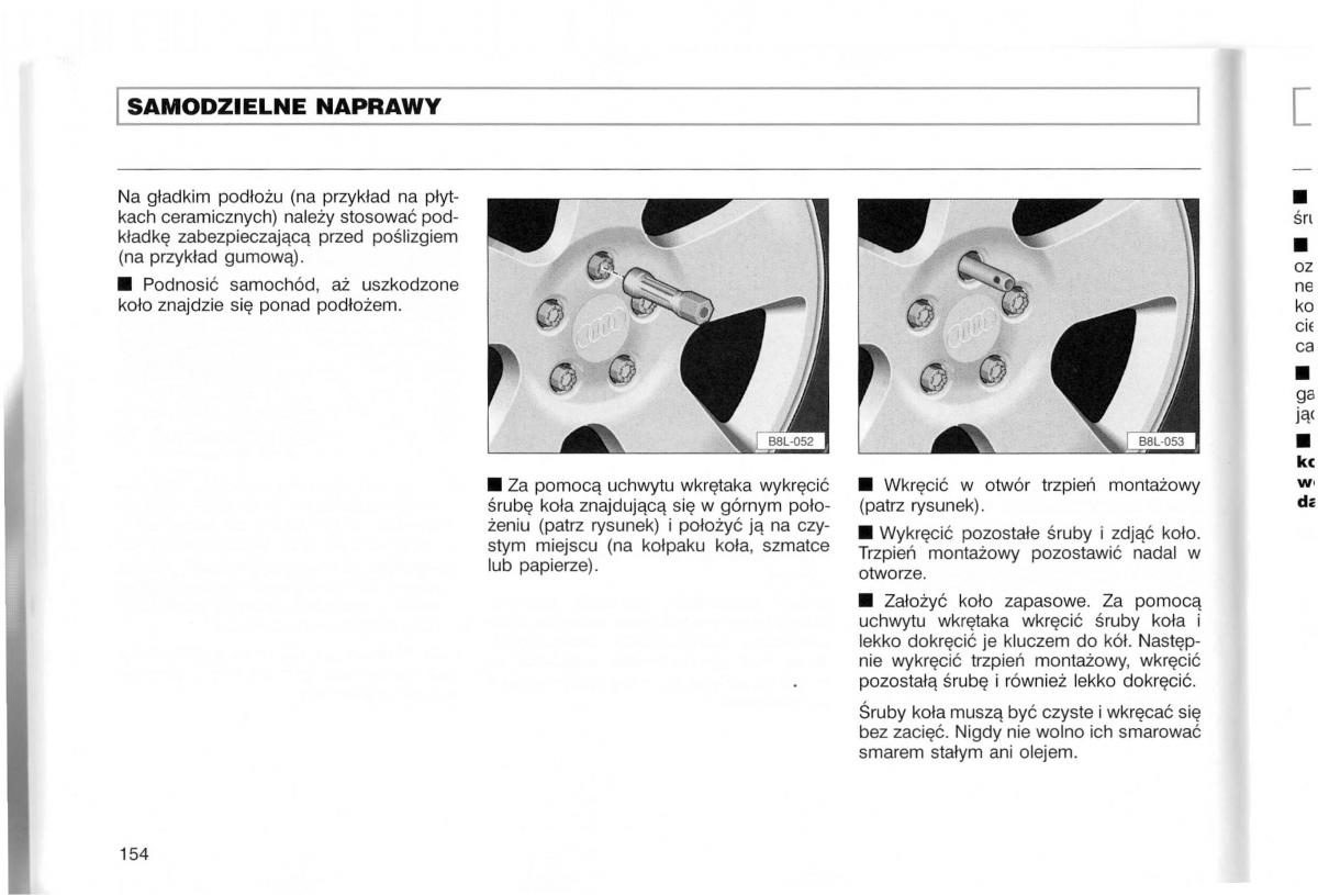 Audi A3 I 1 instrukcja obslugi / page 53