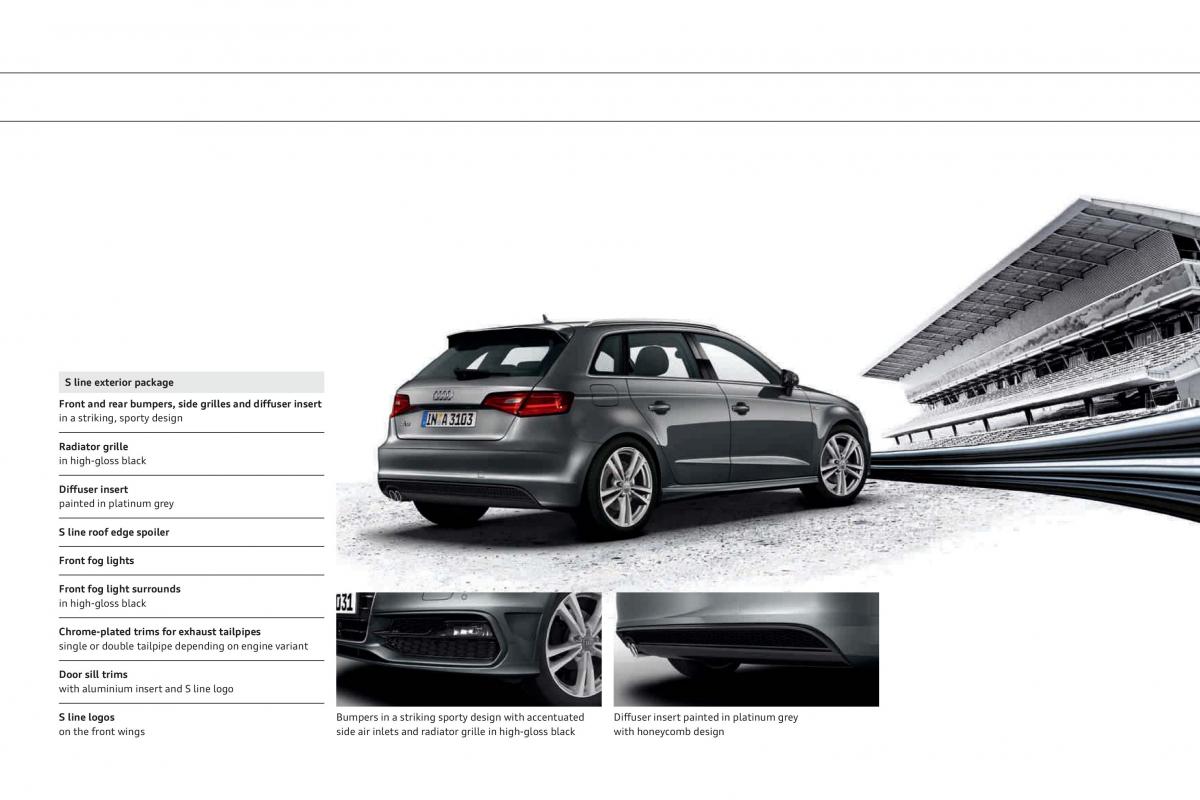 Audi A3 III 3 Sportback instrukcja obslugi / page 77