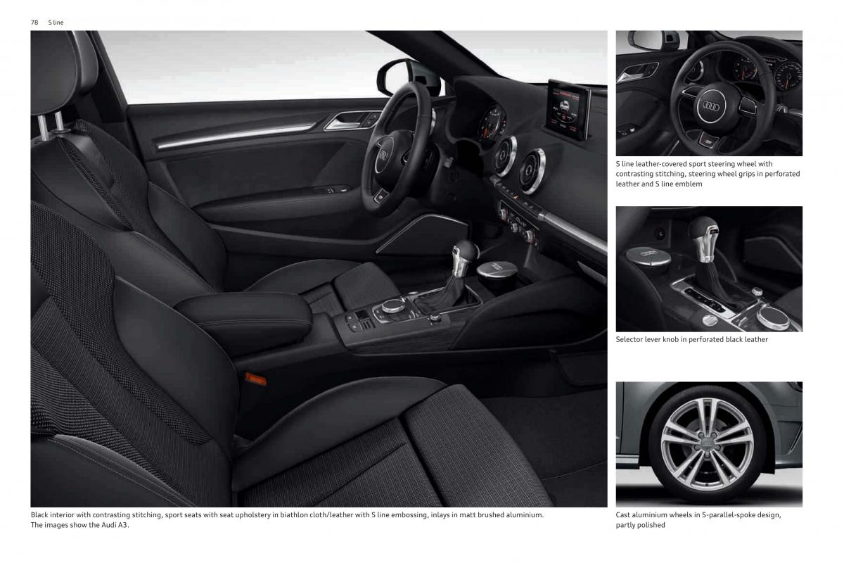 Audi A3 III 3 Sportback instrukcja obslugi / page 78