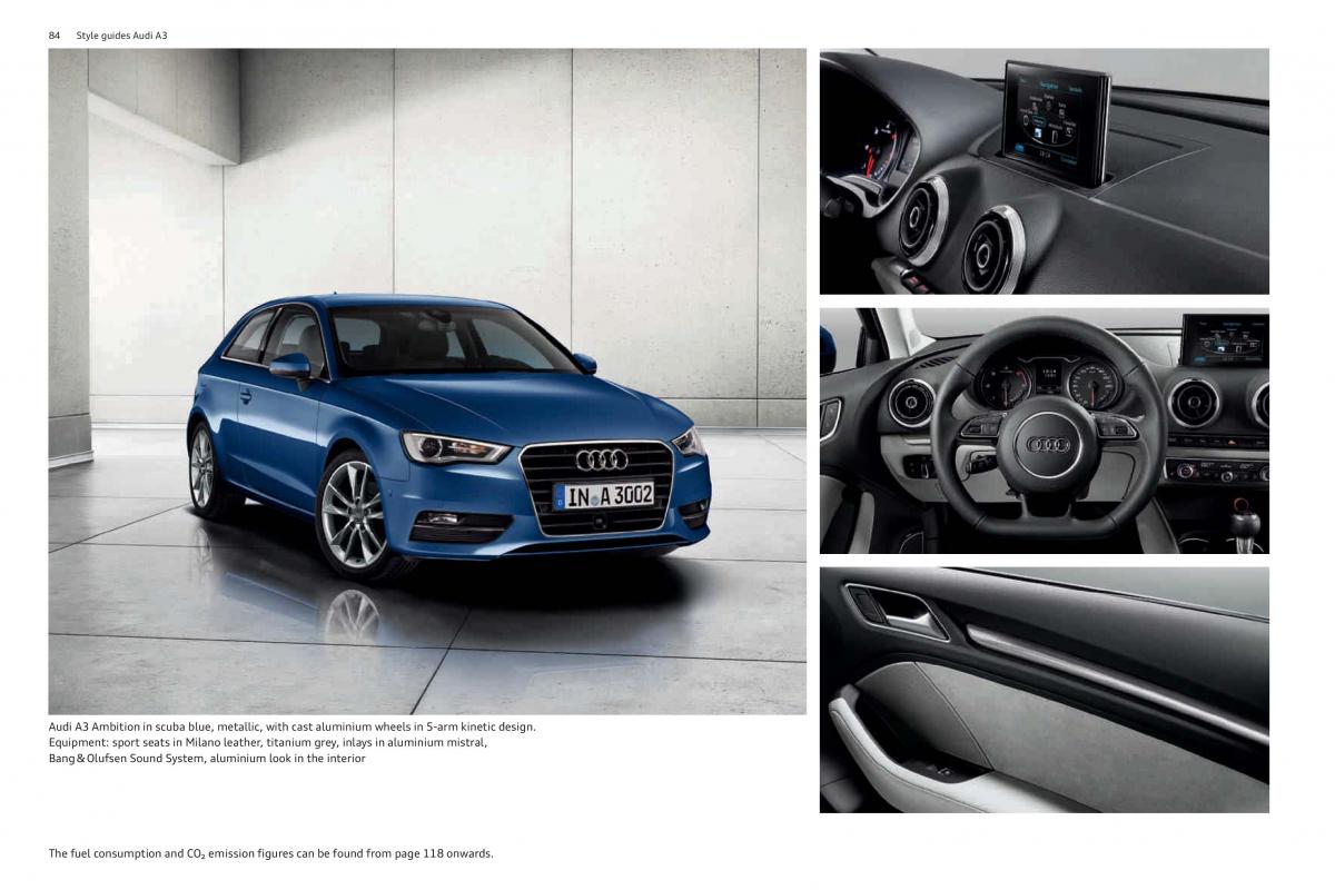 Audi A3 III 3 Sportback instrukcja obslugi / page 84