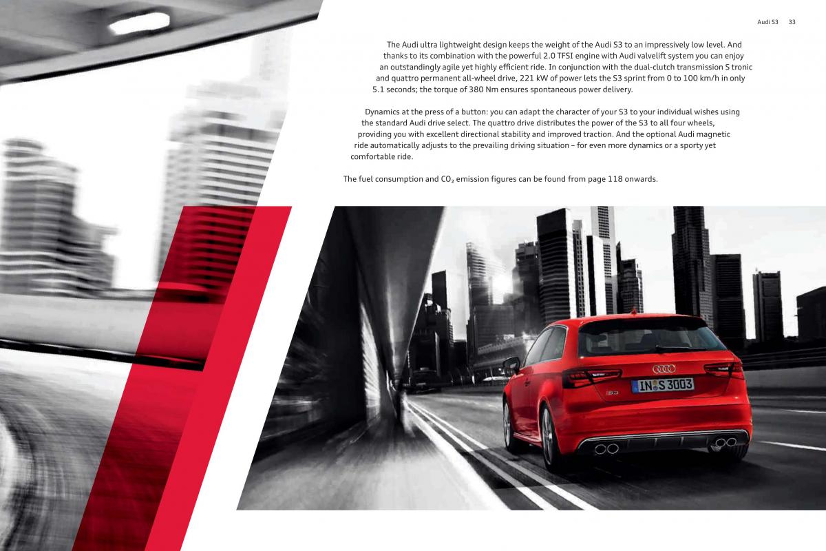 Audi A3 III 3 Sportback instrukcja obslugi / page 33