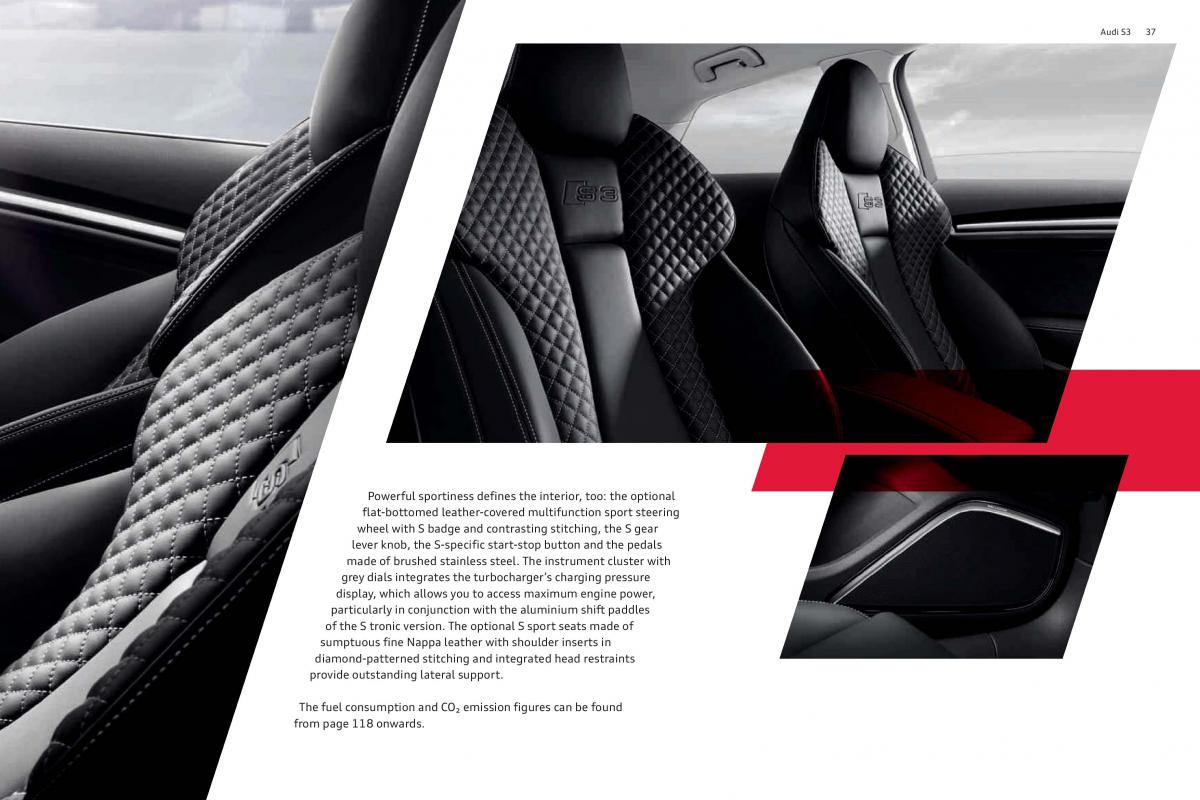 Audi A3 III 3 Sportback instrukcja obslugi / page 37