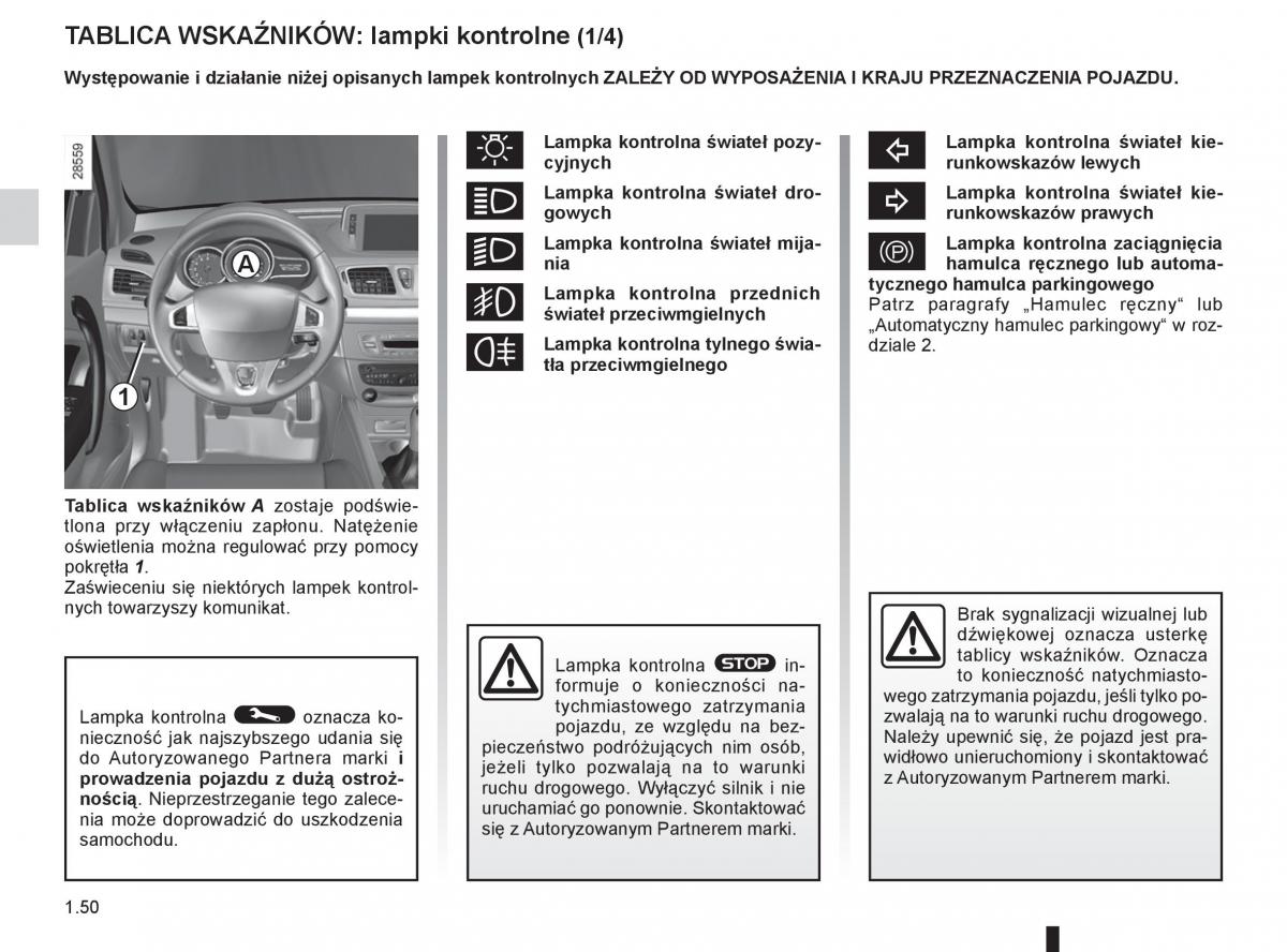 instrukcja obslugi  Renault Megane III 3 manual / page 56