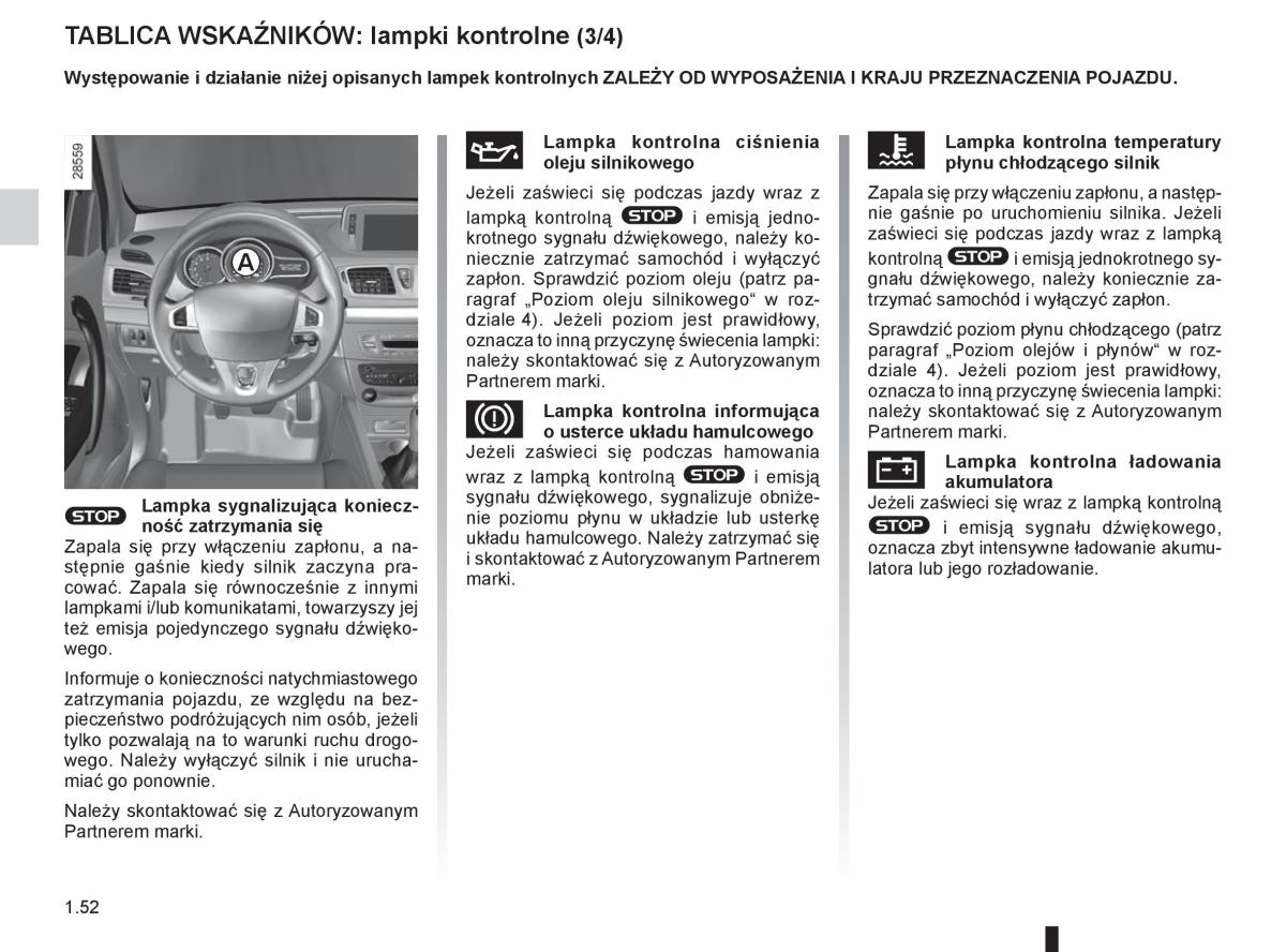 instrukcja obslugi  Renault Megane III 3 manual / page 58